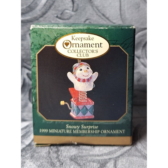 Hallmark Other - Hallmark Keepsake Miniature Ornament "Snowy Surprise"